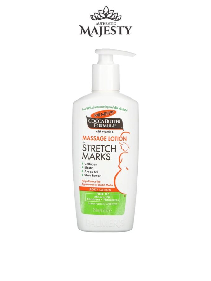 Palmer’s Lotion de massage au beurre de cacao pour les vergetures de grossesse – 250ml –