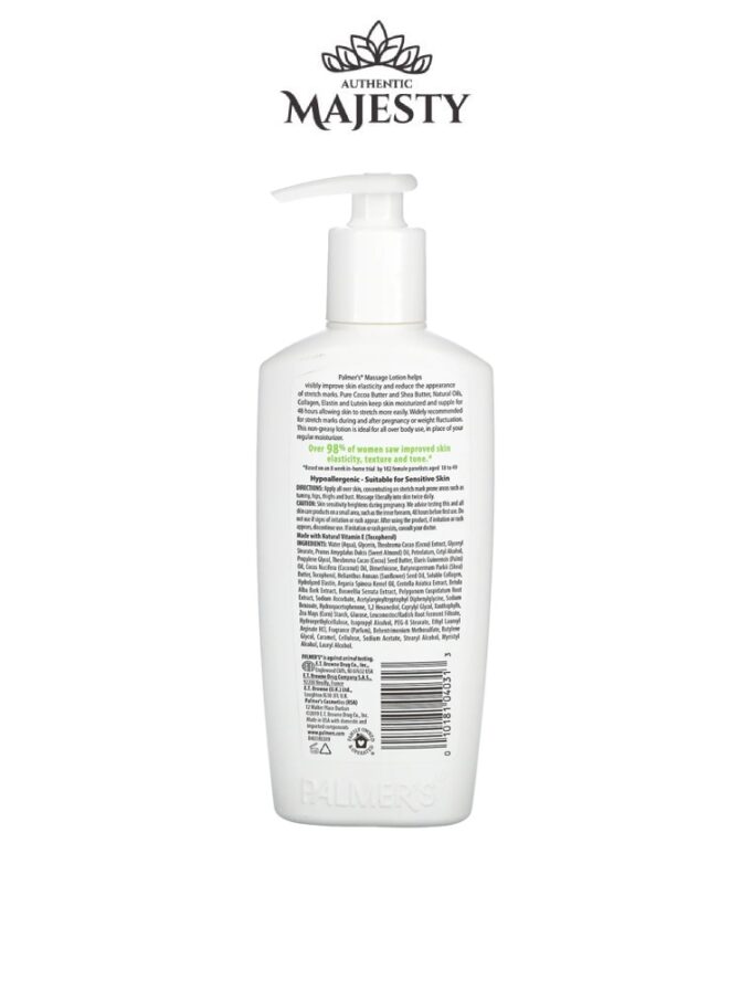 Palmer’s Lotion de massage au beurre de cacao pour les vergetures de grossesse – 250ml –