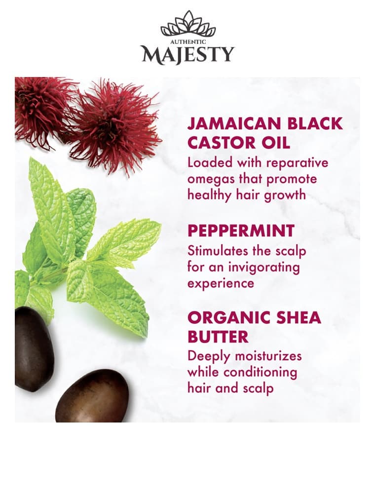 SheaMoisture 1 Jamaican Black Castor Oil Renforce Et Restaure Le Revitalisant Sans Rinçage - 340ml -