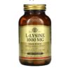 Solgar L-lysine 1000 mg - 100 Tablets -