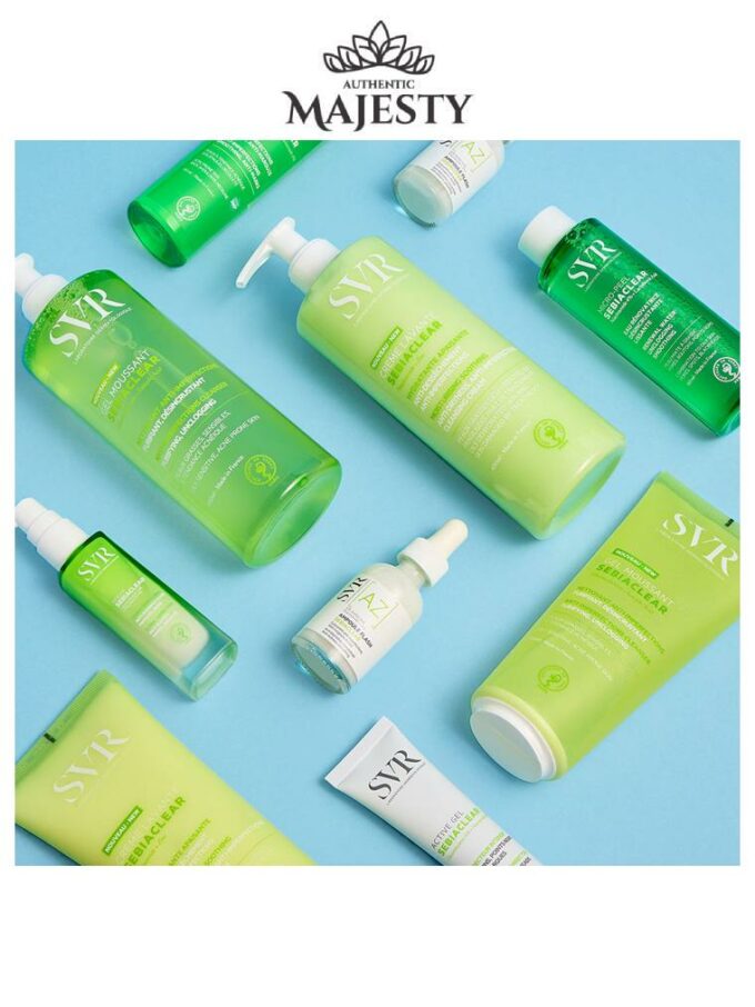 SVR Sebiaclear Crème Lavante Hydratante Apaisante Anti-Dessèchement Anti-Imperfections - 200 & 400 ml -