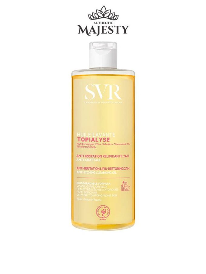 SVR Topialyse Huile Lavante - Anti-Irritation Relipidante 24h Anti-Grattage - 200 & 400 ml -