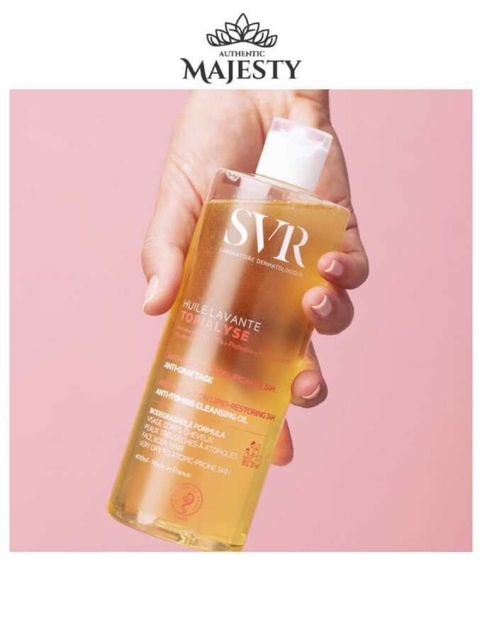 SVR Topialyse Huile Lavante - Anti-Irritation Relipidante 24h Anti-Grattage - 200 & 400 ml -