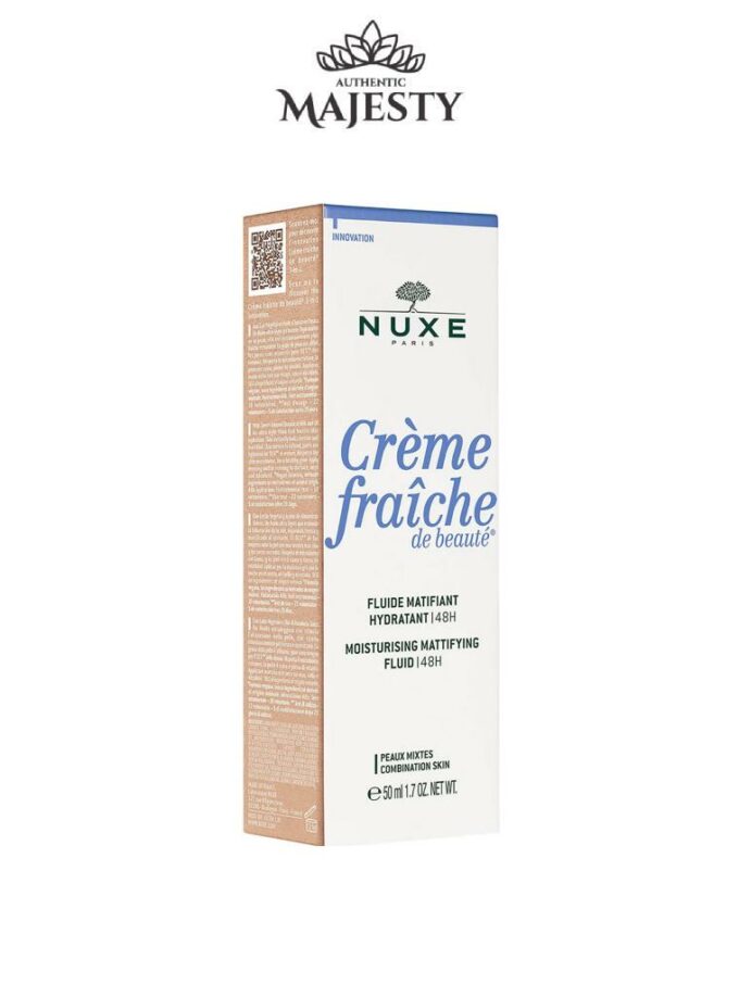 Nuxe 8* Crème Fraîche De Beauté Fluide Matifiant Hydratant L 48h - 50ml -