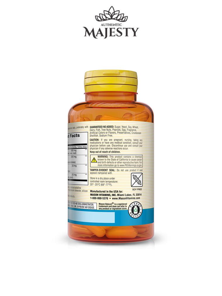 MASON Natural Horny Goat Weed Plus Avec Extrait De Maca - 60 Capsules -