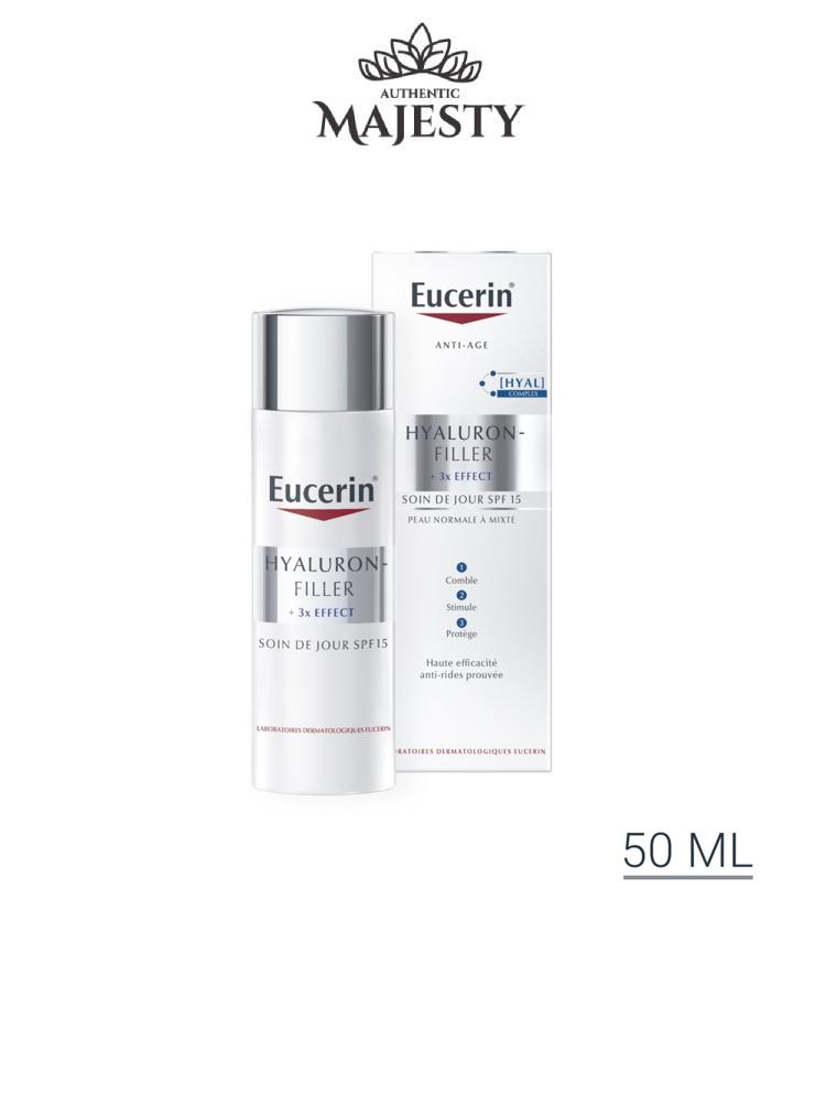 HYALURON-FILLER + 3x EFFECT Soin de Jour Peau Normale à Mixte SPF 15 - 50 ml -