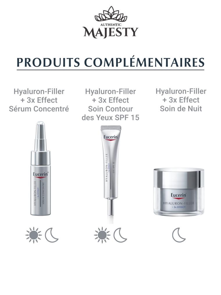 HYALURON-FILLER + 3x EFFECT Soin de Jour Peau Sèche SPF 15 - 50 ml -