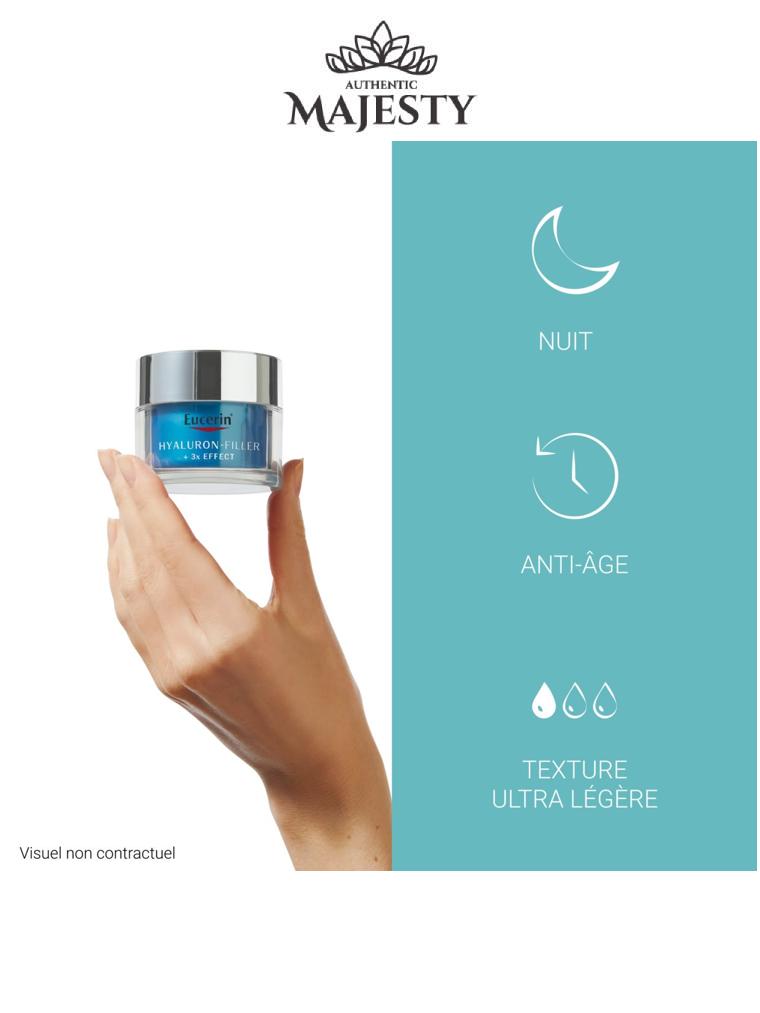 HYALURON-FILLER + 3x EFFECT Soin de Nuit Booster d'Hydratation - 50 ml -