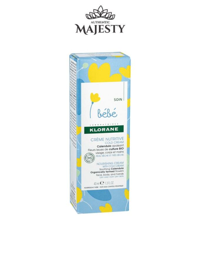 Klorane Crème nutritive au Cold Cream - 40 ml -