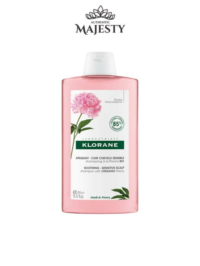 Klorane *9* Shampoing Apaisant Anti-irritation et Protecteur à la Pivoine BIO - 200 & 400 ml -