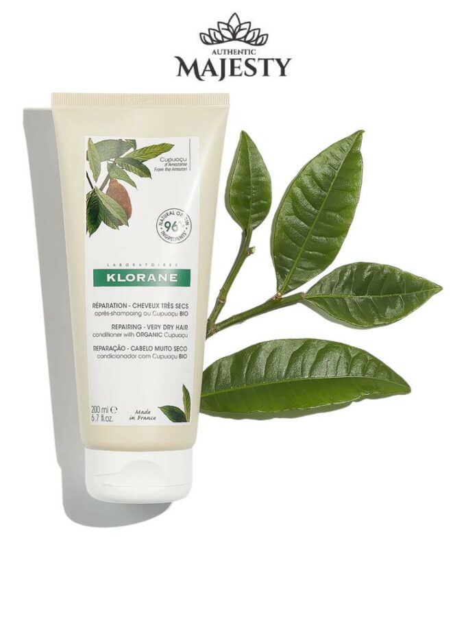 Klorane *8* Après-shampoing au Cupuaçu BIO Nourrit, Répare la fibre capillaire & Démêle - 200 ml -