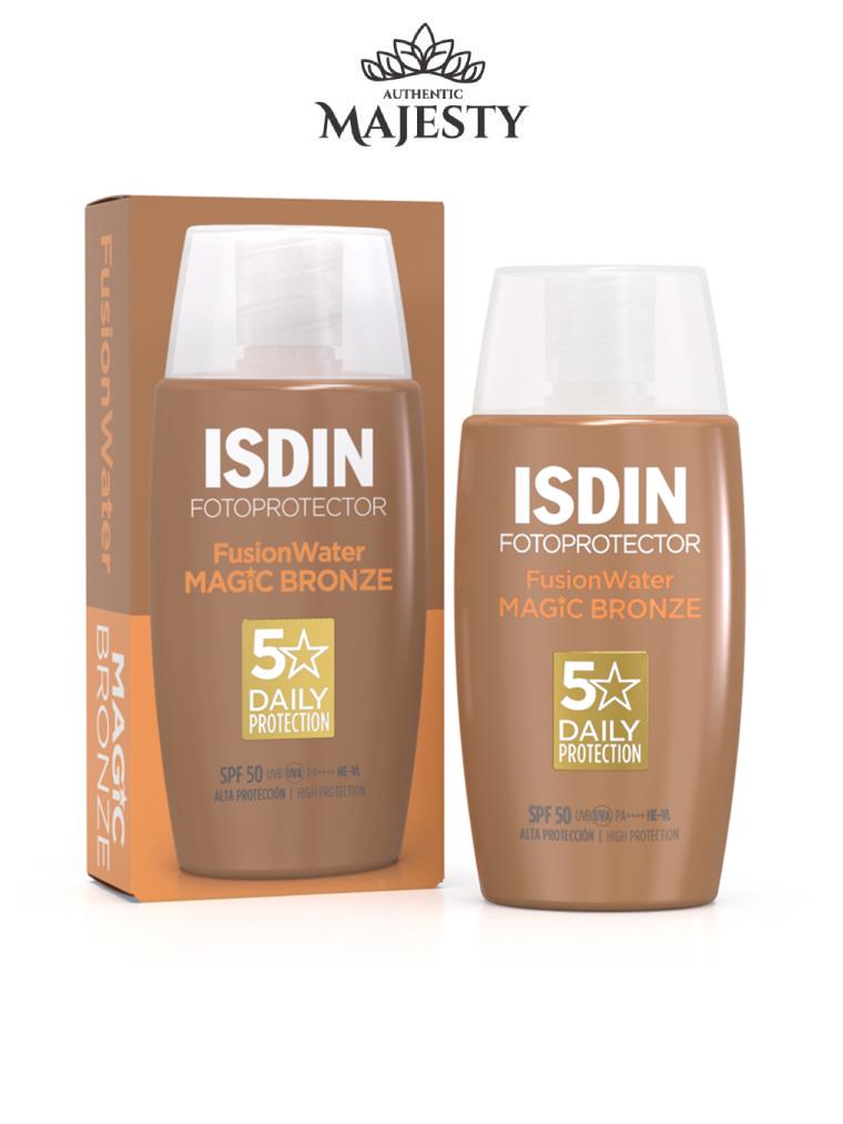 ISDIN Fotoprotector  Fusion Water MAGIC Bronze SPF 50 - 50ml -