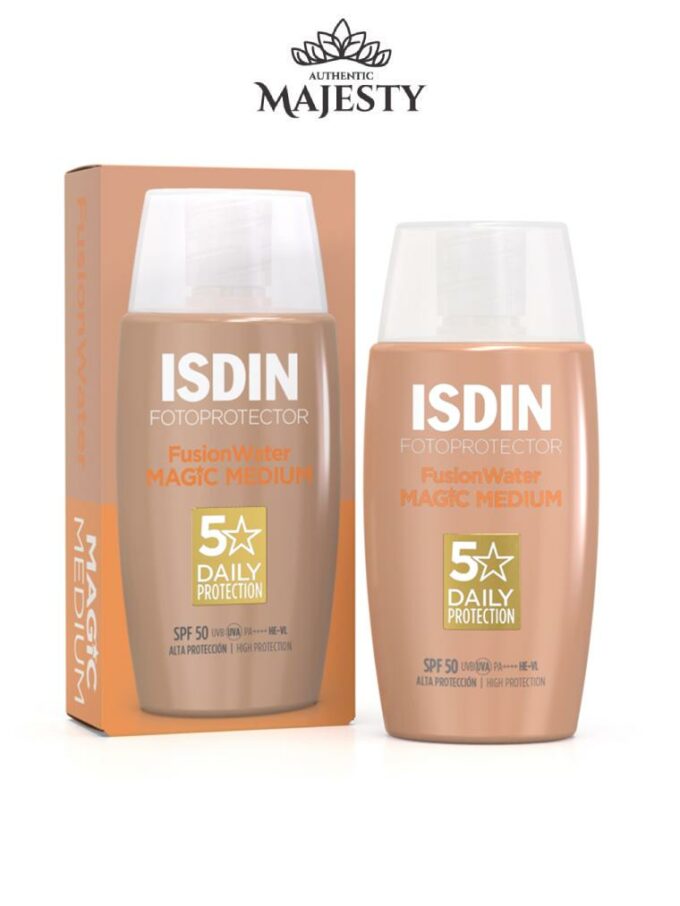 ISDIN Fotoprotector  Fusion Water MAGIC Medium SPF 50 - 50 ml -
