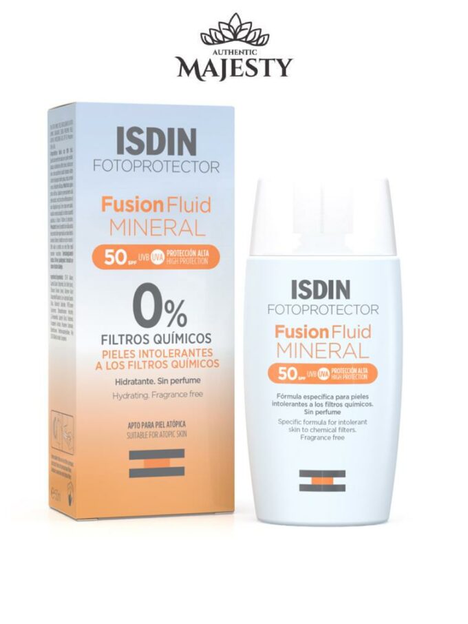 ISDIN Fotoprotector  Fusion Fluid MINERAL SPF 50 - 50 ml -
