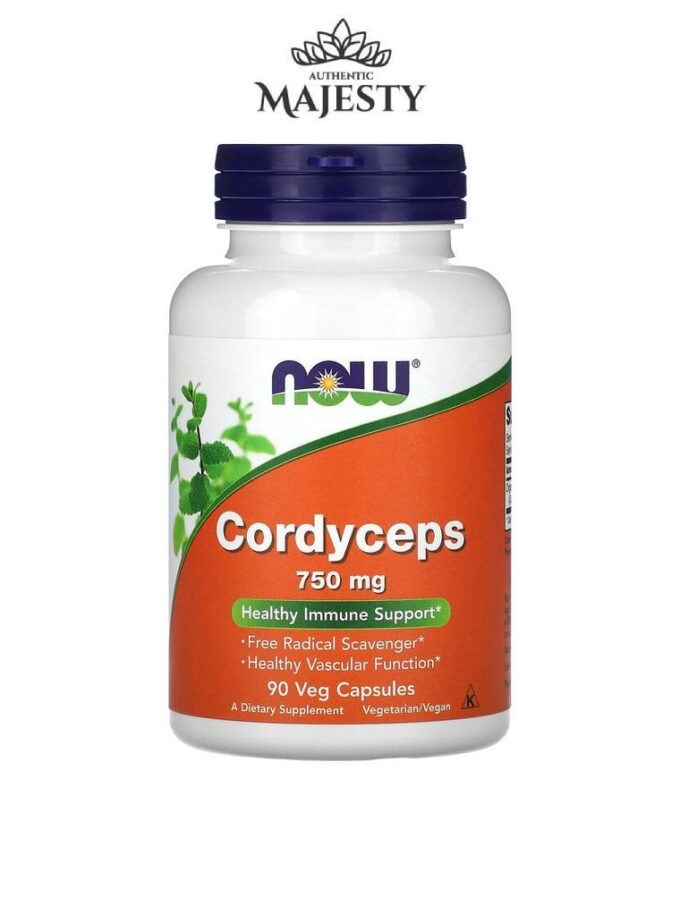 Now Foods Cordyceps 750 mg - 90 capsules végétariennes -