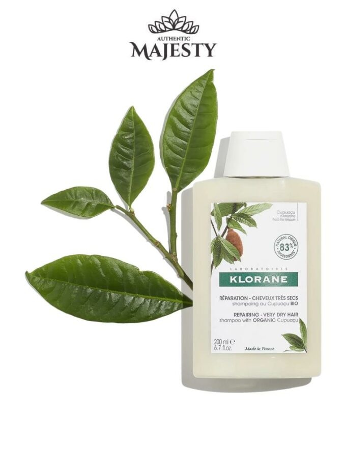 Klorane *8* Shampoing au Cupuaçu BIO Nettoie, Nourrit & répare la fibre Permanent - 200 & 400 ml -