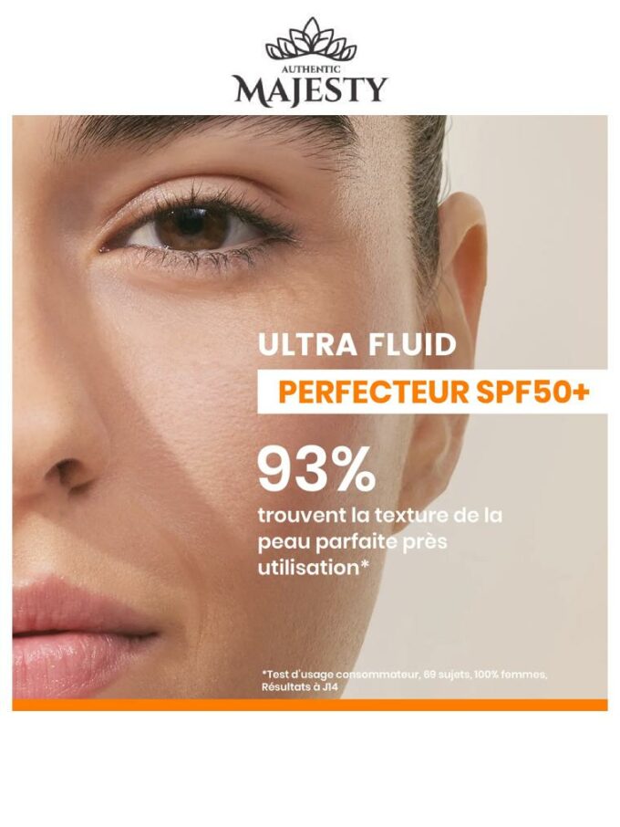 Protection Solaire ULTRA FLUID PERFECTEUR SPF50+ - 50 ml -