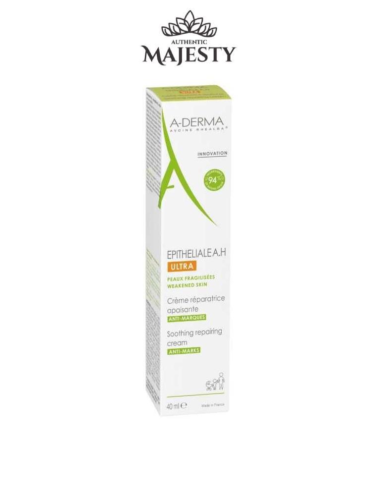 A-Derma Epitheliale A.h Ultra Crème Réparatrice Apaisante Anti-marques - 40 ml -