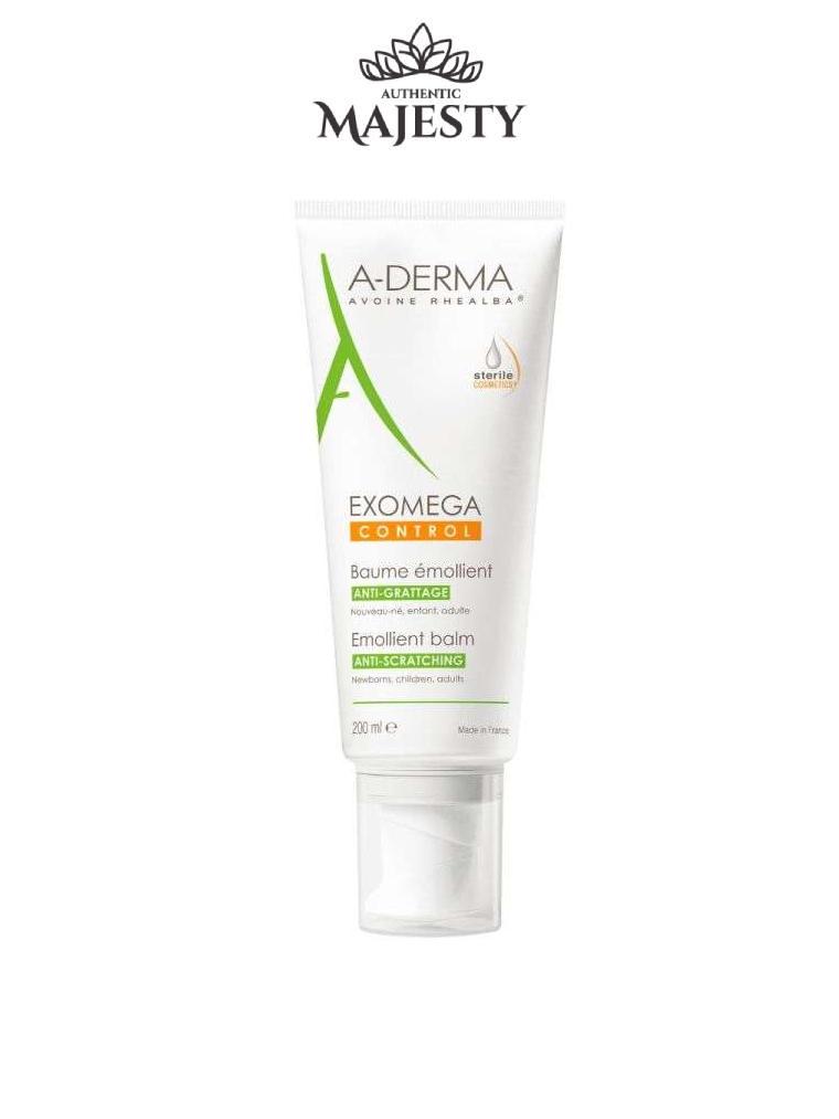 A-Derma Exomega Allergo Baume Émollient Anti-grattage Cosmétique Stérile – 200 ml -