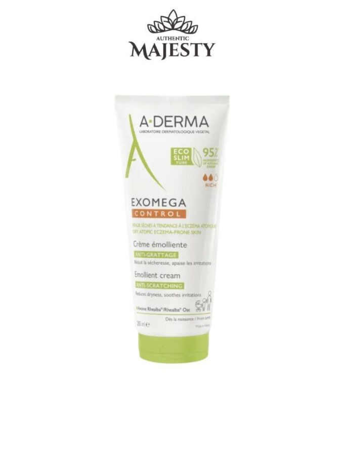 Aderma Exomega Crème Émolliente Anti Grattage – 200 ml -