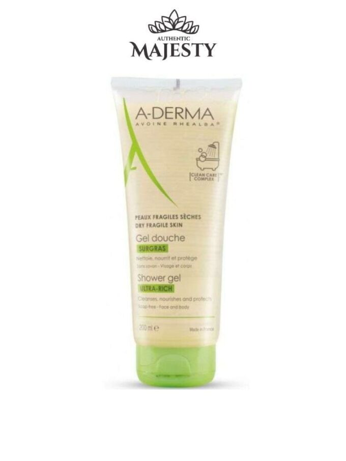 A-Derma Gel Douche Surgras Ultra Riche - 200 ml -