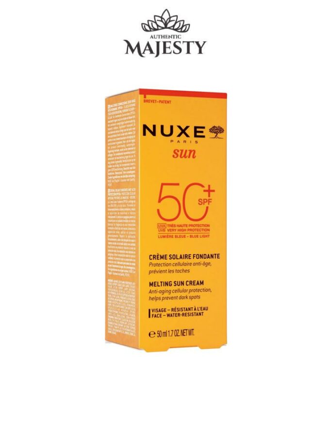 Nuxe 9* Crème Solaire Fondante Très Haute Protection SPF50+ - 50 ml -