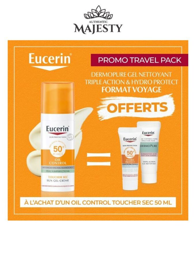 Eucerin Offre Web Oil Sun Protect Control Toucher Sec - 50 ml -