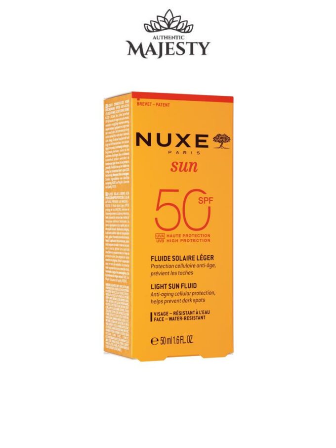 Nuxe 9* Sun Fluide Léger Haute Protection SPF50 - 50 ml -