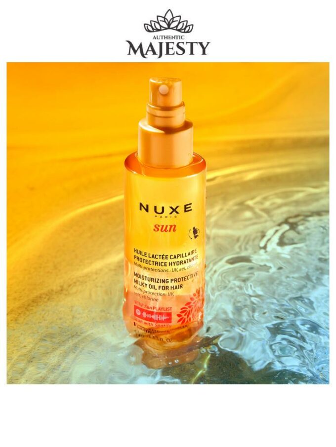 Nuxe 9* Sun Huile Lactée Capillaire Protectrice Hydratante - 100 ml -