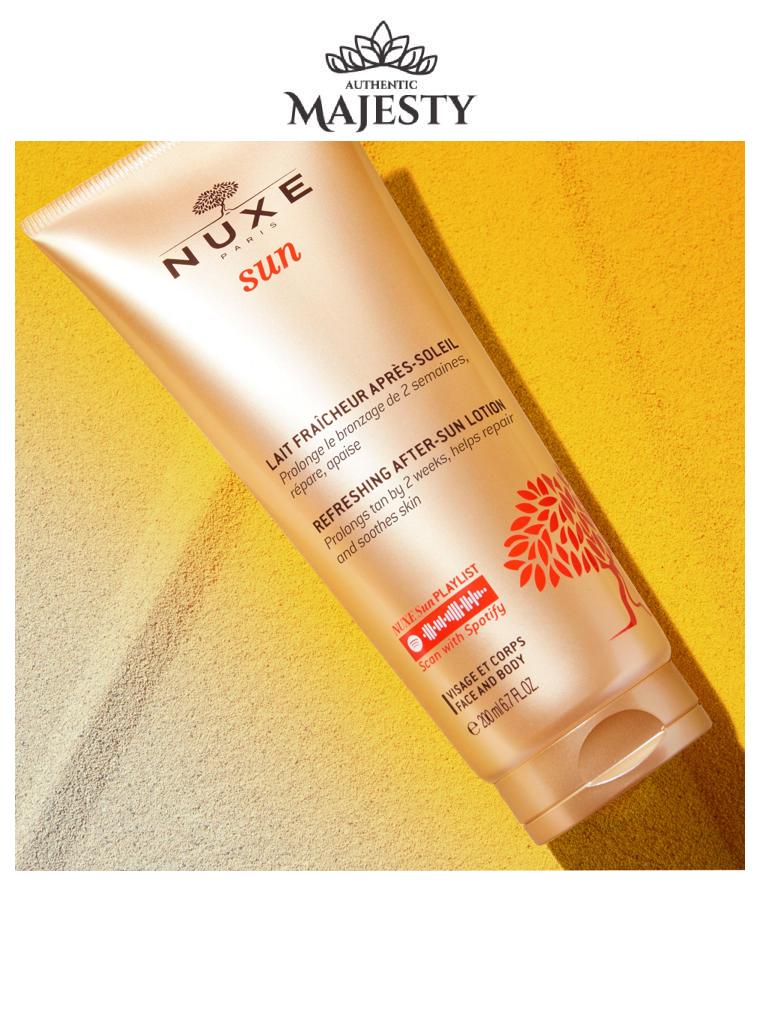Nuxe 9* Sun Lait Fraicheur Après-Soleil visage et corps - 200 & 400 ml - Formule Originale
