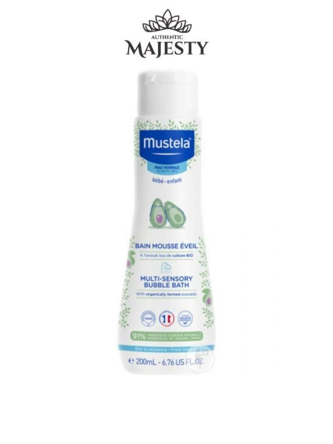 Mustela Bain Mousse Éveil à l'Avocat - 200 ml -