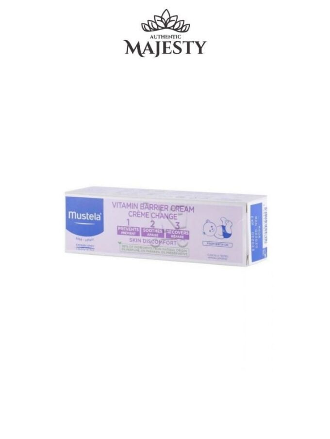 Mustela Crème Change 123 Vitaminée Prévient Les Rougeurs - 50 & 100 ml -