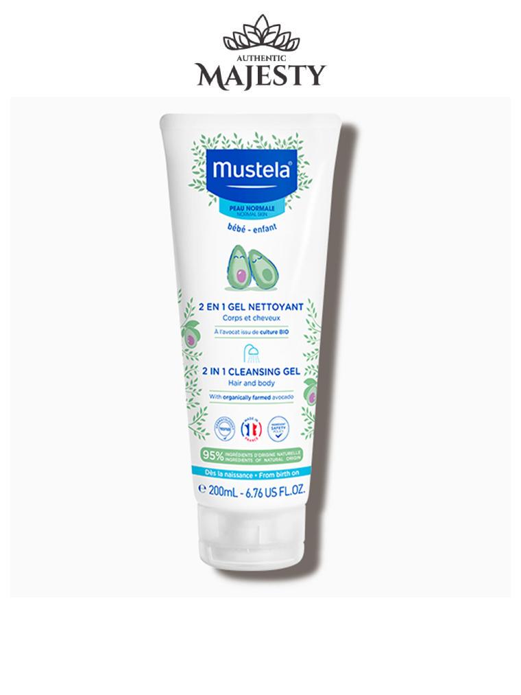 Mustela 2 en 1 Gel Nettoyant à l'Avocat - 200 ml -