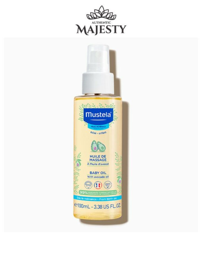 Mustela Huile de Massage à l'Huile d'Avocat - 100 ml -