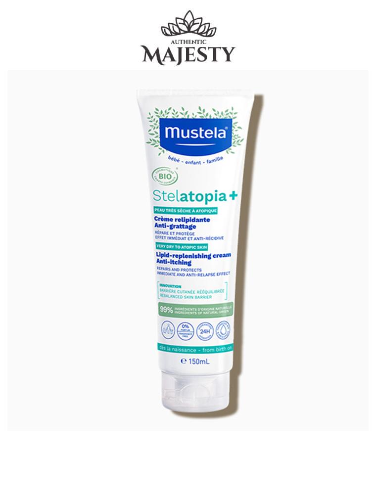 Mustela Stelatopia Crème Relipidante Anti-grattage Certifiée Bio - 150 & 300ml -
