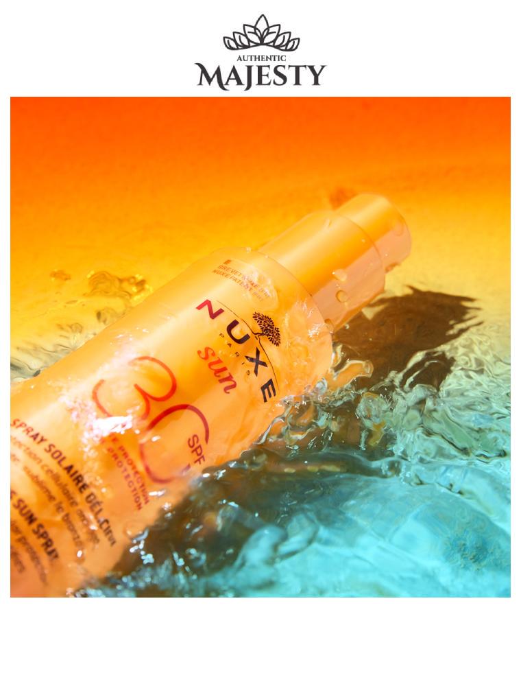 Nuxe 9* Sun Spray Solaire Délicieux Haute Protection SPF30 visage et corps - 150 ml -
