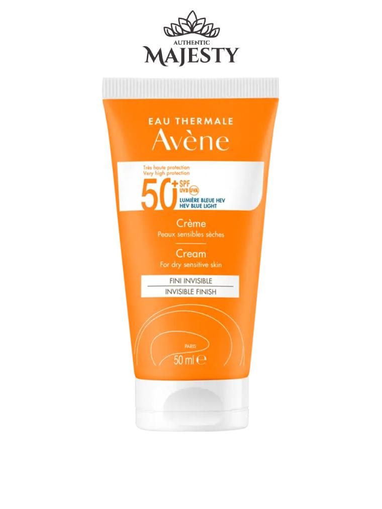 Protection Solaire Crème SPF 50+ Soins Solaires Peaux Sensibles - 50 ml -