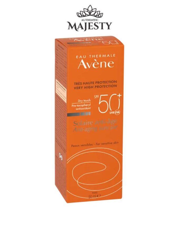 Protection Solaire Anti-âge SPF 50+ Toucher Sec Soins Solaires Peaux Sensibles - 50ml -