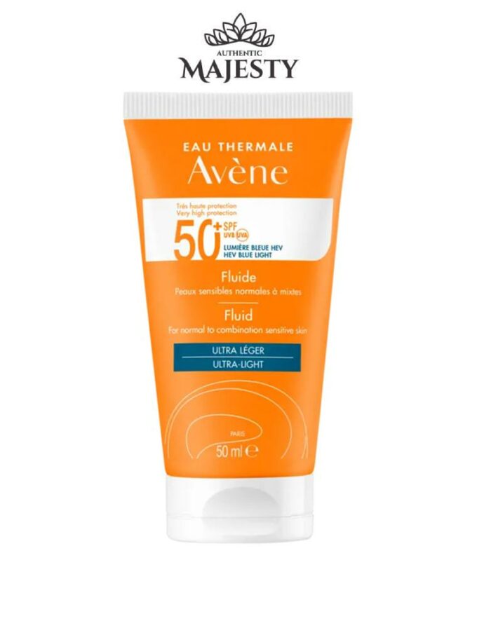 Protection Solaire Fluide SPF 50+ Soins Solaires Peaux Sensibles - 50ml -