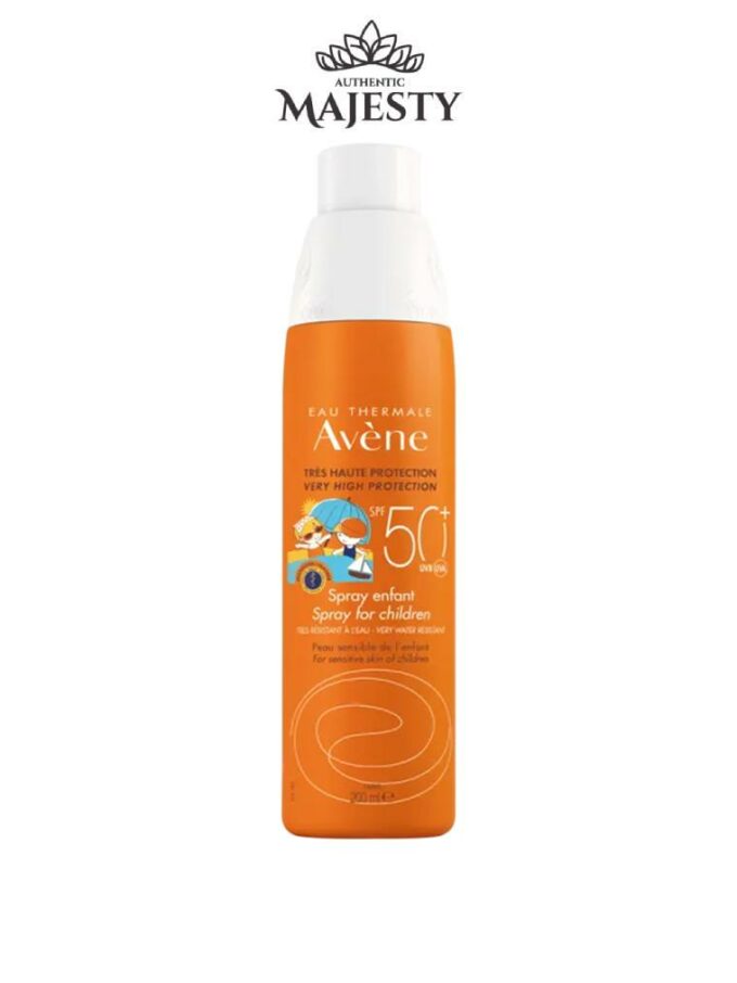 Protection Solaire Spray Enfant SPF 50+ Soins Solaires Peaux Sensibles - 200 ml -